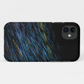 ターコイズブルーの光のペインティング 1 Case-Mate iPhoneケース (裏面(横))