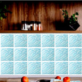 ターコイズブルーの水風景のセラミック装飾タイル タイル