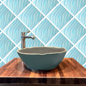 ターコイズブルーの水風景のセラミック装飾タイル タイル