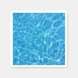 ターコイズブルーの水 スタンダードカクテルナプキン