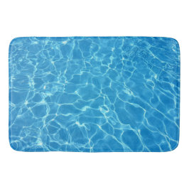 ターコイズブルーの水 バスマット