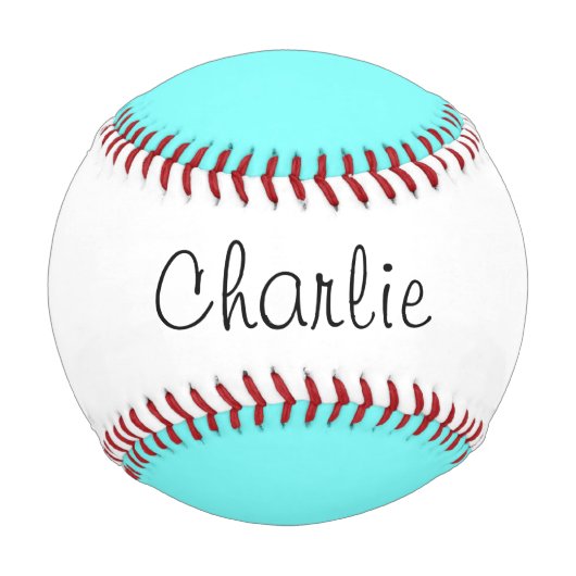 ターコイズブルーの自転車 4Charlie 野球ボール (正面)