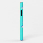 ターコイズブルーの魚 Case-Mate iPhoneケース (裏面/右)