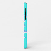 ターコイズブルーの魚 Case-Mate iPhoneケース (裏面/左)