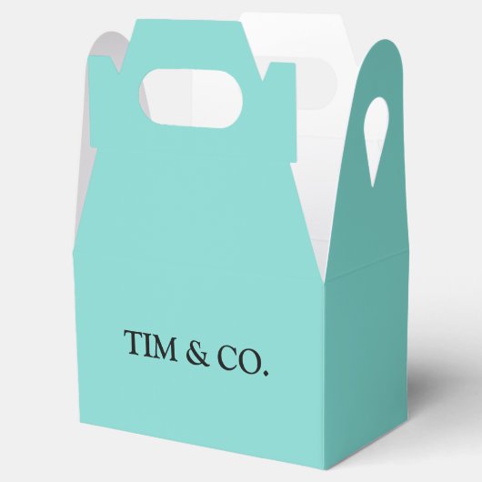 ターコイズブルーカスタムカスタマイズ フェイバーボックス (オープン)