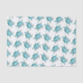 ターコイズブルーシータートルビーチイ 薄葉紙 (正面)