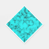 ターコイズブルージュエルストーン – 南テキサス州 スタンダードランチョンナプキン (角)