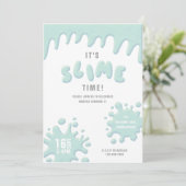 ターコイズブルースライムパーティの招待状 (スタンド正面)