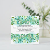 ターコイズブルートロピカルフェスティバル結婚ツ 招待状 (スタンド正面)