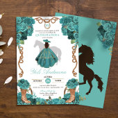 ターコイズブルーバラチャラヴェリドスキンセアニェラ 招待状