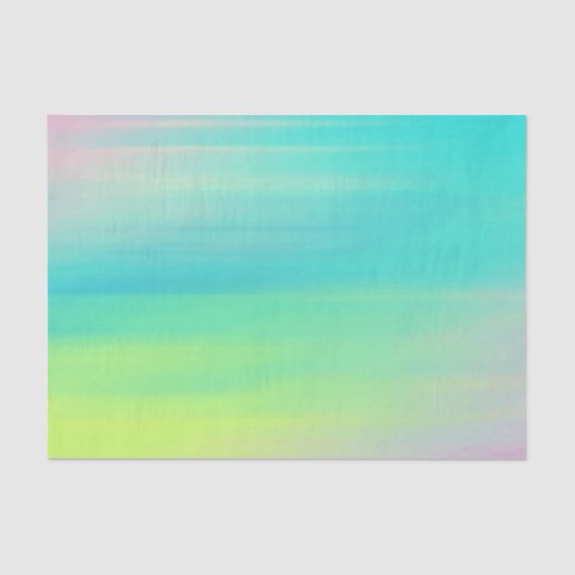 ターコイズブルー抽象芸術水彩テクスチャ 薄葉紙 (正面)