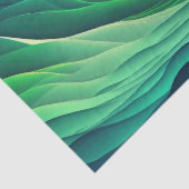 ターコイズブルー海波 薄葉紙 (詳細)