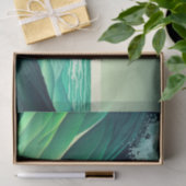 ターコイズブルー海波 薄葉紙 (ギフト)