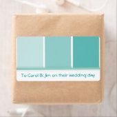 ターコイズブルー絵を描チップ ラベル (インサイチュ)