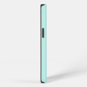 ターコイズブルー iPhoneケース (右側面)