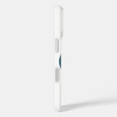 ターコイズブーメランレトロミッドセンチュリーモダン Case-Mate iPhoneケース (裏面 / 右)