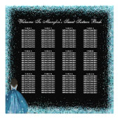 ターコイズプリンセスキンセアニェラ座席表 フォトプリント (正面)