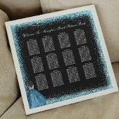 ターコイズプリンセスキンセアニェラ座席表 フォトプリント