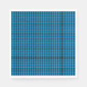 ターコイズプレイドナプキンス スタンダードランチョンナプキン (正面)