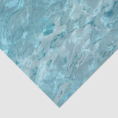 ターコイズプール水クール抽象芸術撮影 薄葉紙 (詳細)