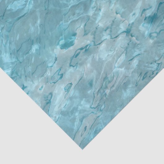 ターコイズプール水クール抽象芸術撮影 薄葉紙 (詳細)