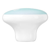 ターコイズホワイトシーカメ |航海の | セラミックノブ (側面)