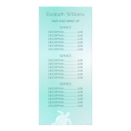 ターコイズホワイトタートルコースト ラックカード