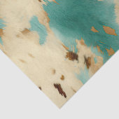 ターコイズホワイト金ゴールド牛革 薄葉紙 (詳細)