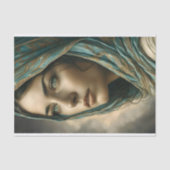 ターコイズポートレート切り離し 薄葉紙 (正面)