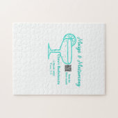 ターコイズマグス＆マリッジ Bachelorette party ジグソーパズル (横)