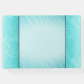 ターコイズマーブルカラムのゲストブック ゲストブック (裏面)