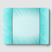 ターコイズマーブルカラムのゲストブック ゲストブック (裏面)