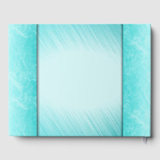 ターコイズマーブルカラムのゲストブック ゲストブック (裏面)