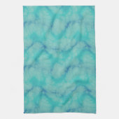 ターコイズマーブル キッチンタオル (縦)
