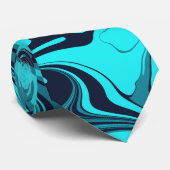 ターコイズマーブル ネクタイ (ロール)