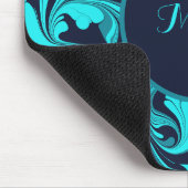 ターコイズマーブル マウスパッド (コーナー)