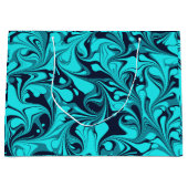 ターコイズマーブル ラージペーパーバッグ (正面)