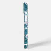 ターコイズマーブル Case-Mate iPhoneケース (裏面 / 左)