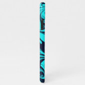 ターコイズマーブル iPhoneケース (右側)