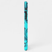 ターコイズマーブル iPhoneケース (左側)