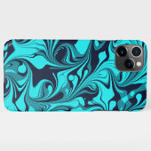 ターコイズマーブル iPhoneケース (裏面横)