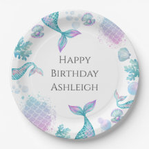 ターコイズマーメイドをテーマにした誕生日パーティー