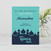 ターコイズミッドナイトブルーアラビアンナイツキンセアニラ 招待状 (スタンド正面)