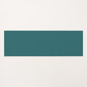 ターコイズメタリック抽象芸術バスケットウィーブシック ヨガマット (裏面(横))