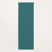 ターコイズメタリック抽象芸術バスケットウィーブシック ヨガマット (裏面)