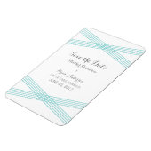 ターコイズモダンデコ日付磁石を保存 マグネット (左側)