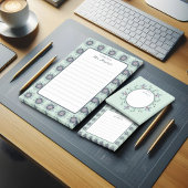 ターコイズモダンピンクフローラマンダラドードレス ポストイット