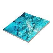 ターコイズモダンマーブルストーン タイル (側面)