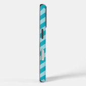 ターコイズモロッコムードシェブロン（モノグラム） Case-Mate iPhoneケース (裏面 / 右)