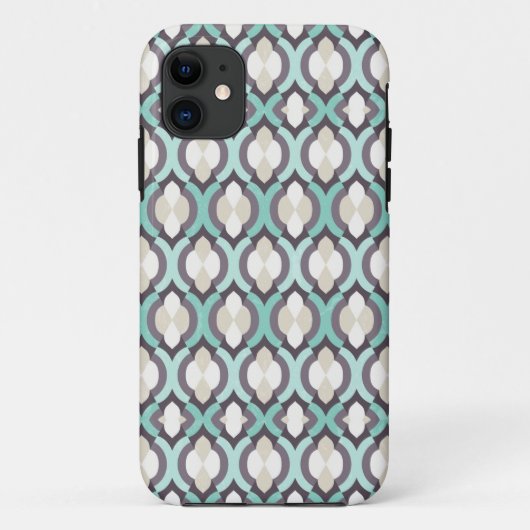 ターコイズモロッコンパターン Case-Mate iPhoneケース (裏面)